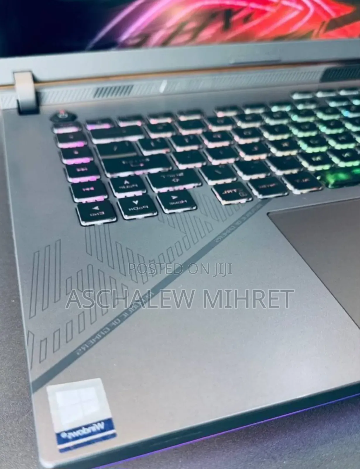 New Laptop Asus ROG Strix G16 G614 16GB Intel Core I9 SSD 1T