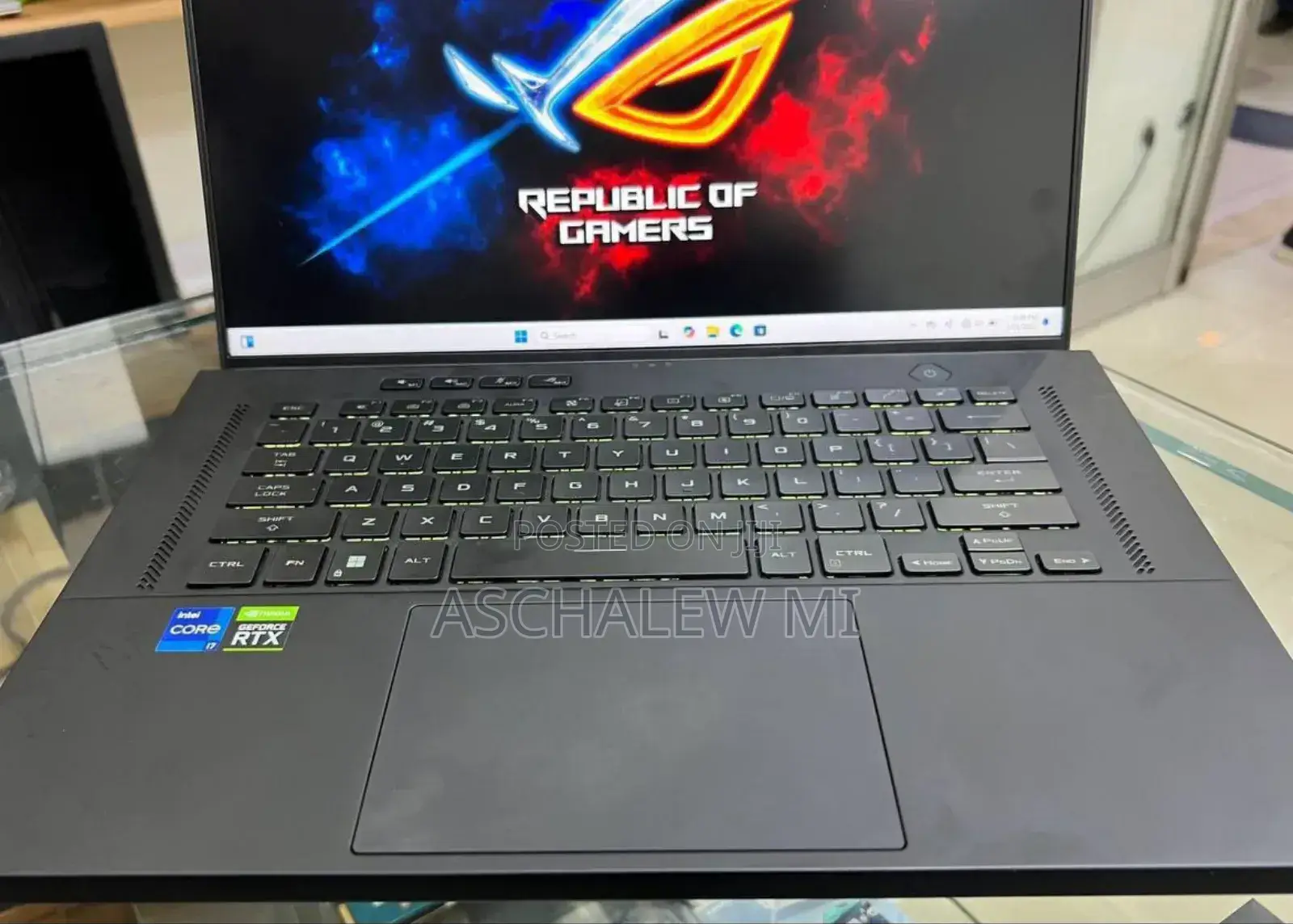 New Laptop Asus ROG Zephyrus M15 GU502LU 16GB Intel Core i7 SSD 512GB