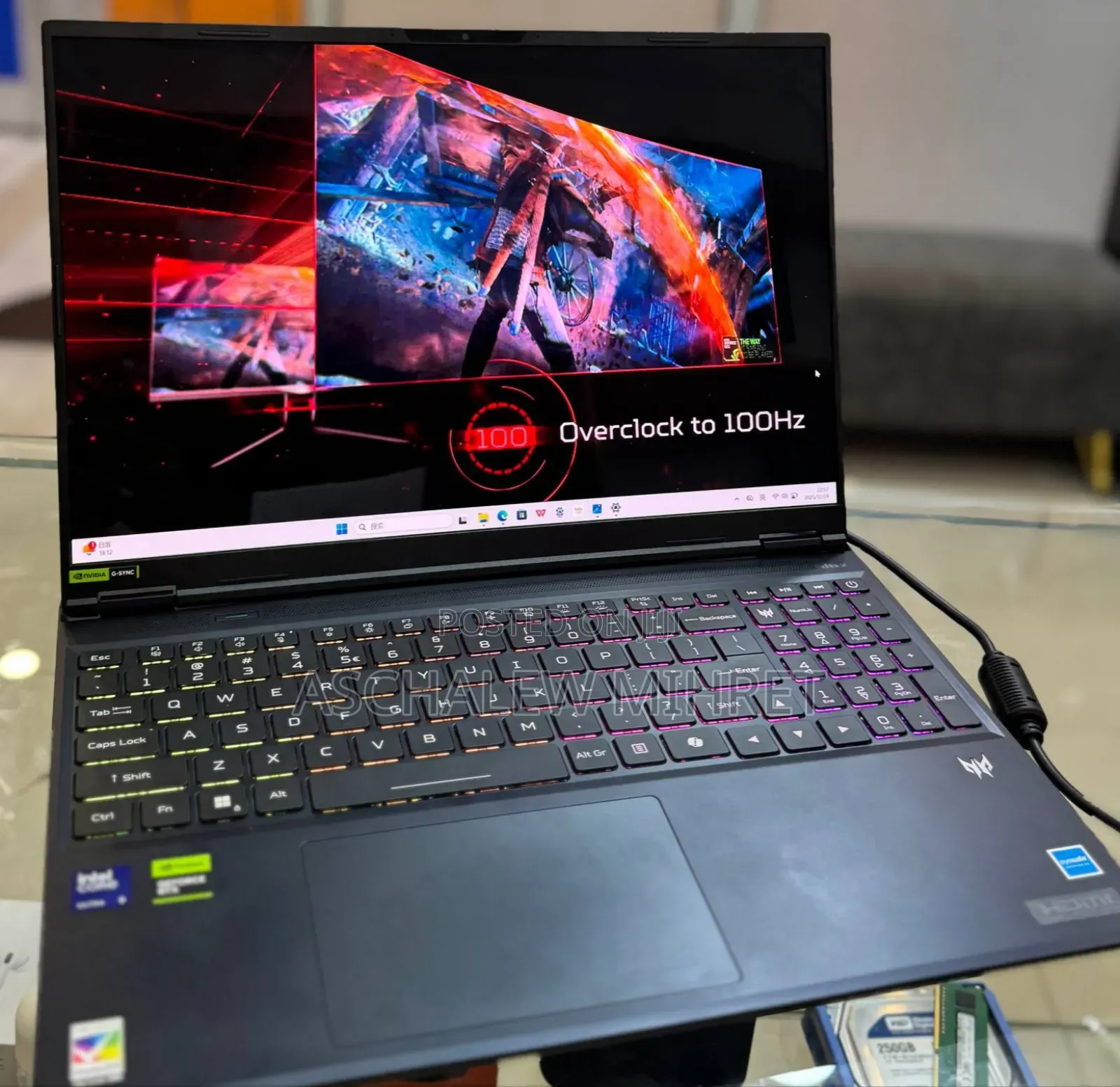 New Laptop Acer Predator Helios Neo 16 16GB Intel Core Ultra 9 SSD 1T