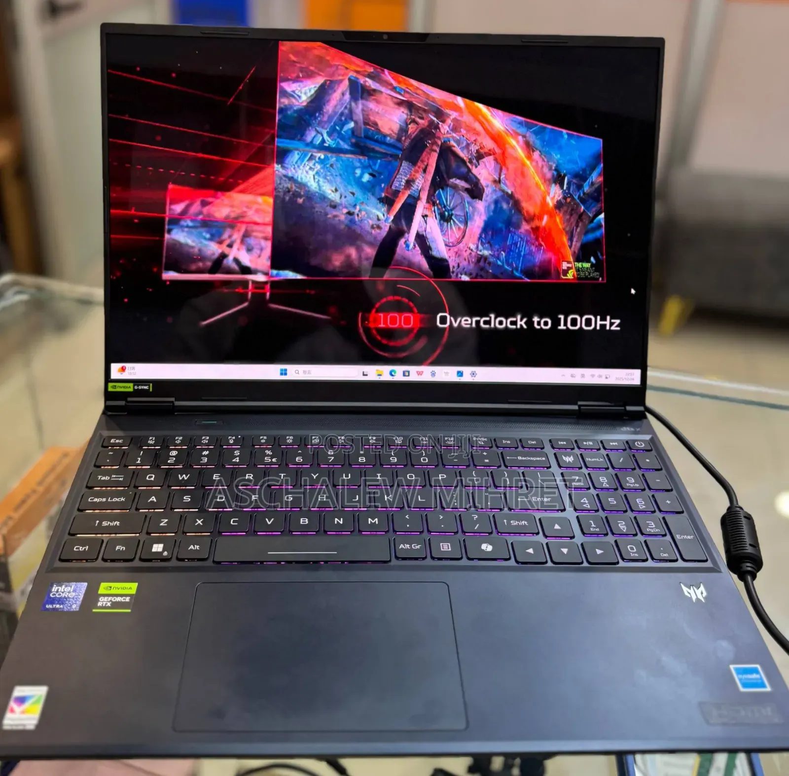 New Laptop Acer Predator Helios Neo 16 16GB Intel Core Ultra 9 SSD 1T