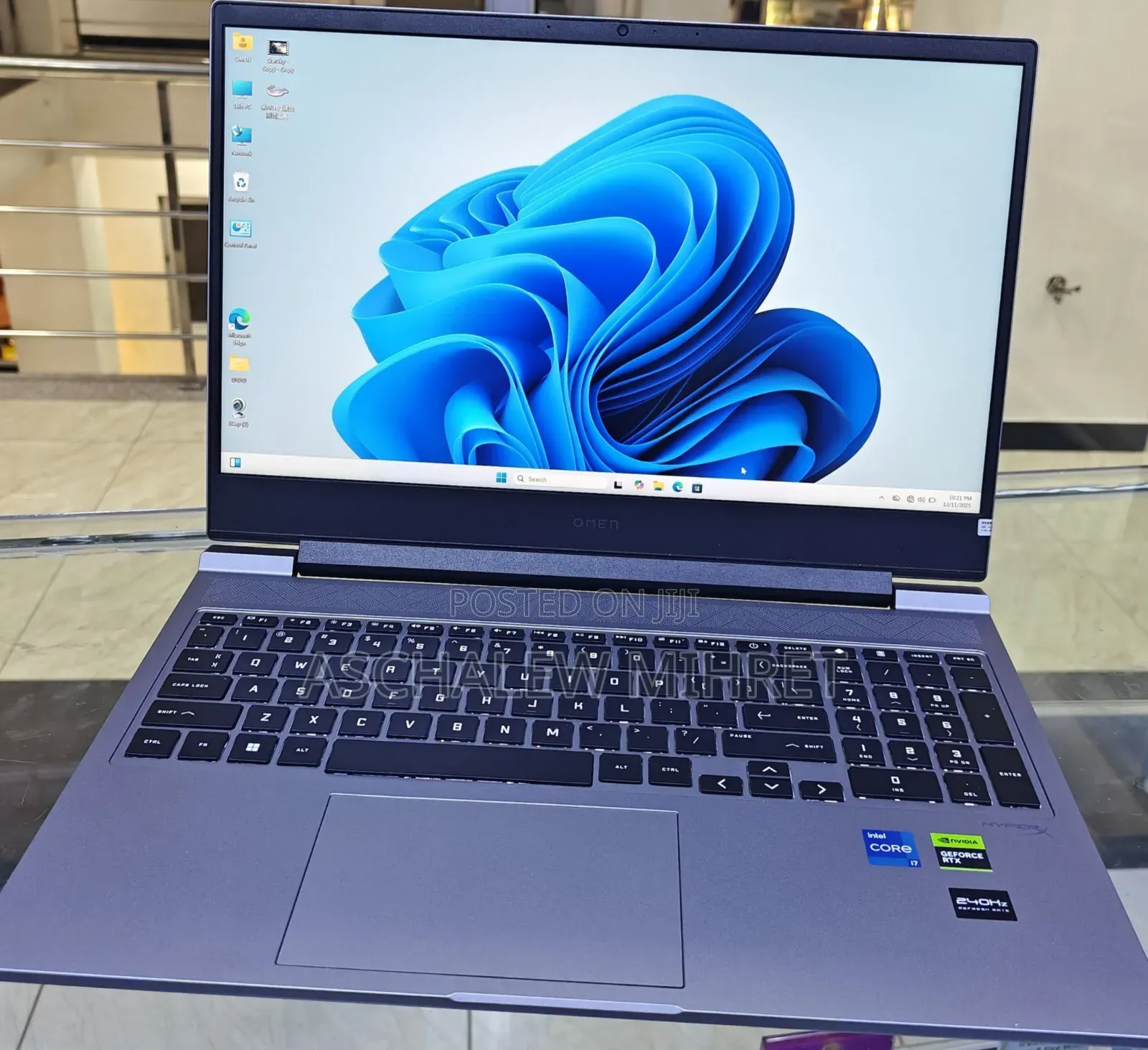 New Laptop HP Omen 16 16GB Intel Core I7 SSD 1T