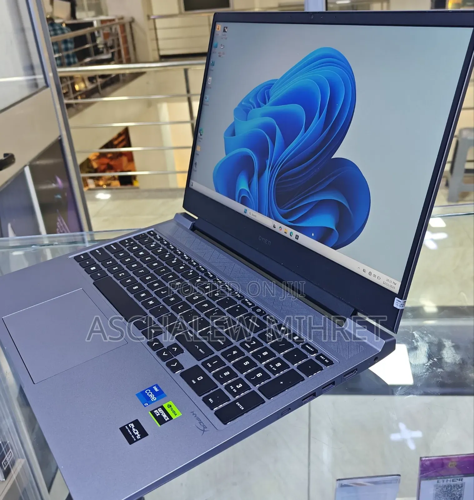 New Laptop HP Omen 16 16GB Intel Core I7 SSD 1T