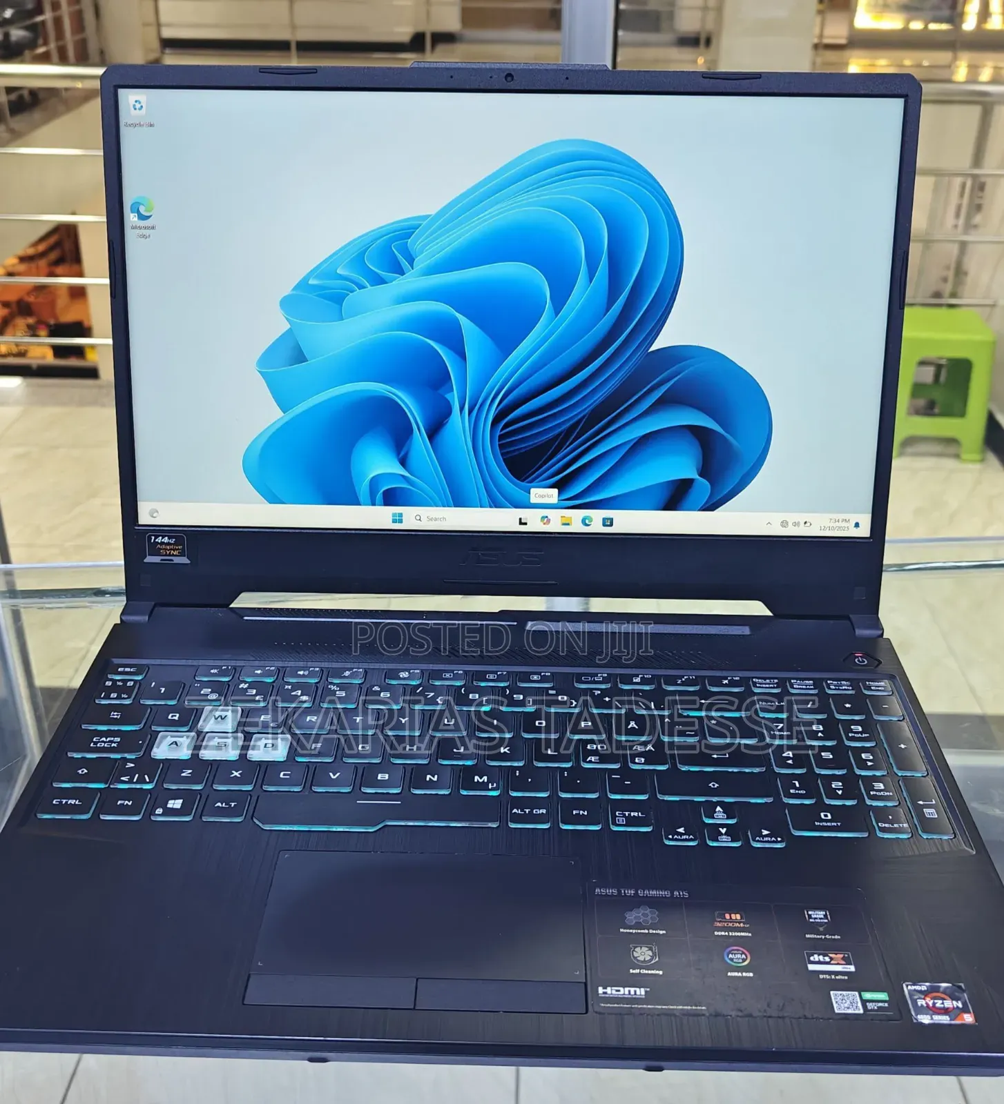 New Laptop Asus TUF Dash F15 16GB AMD Ryzen 5 SSD 512GB