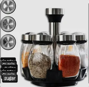 Rotating Spice Storage Rack(የጥራጥሬ ማስቀመጫ)