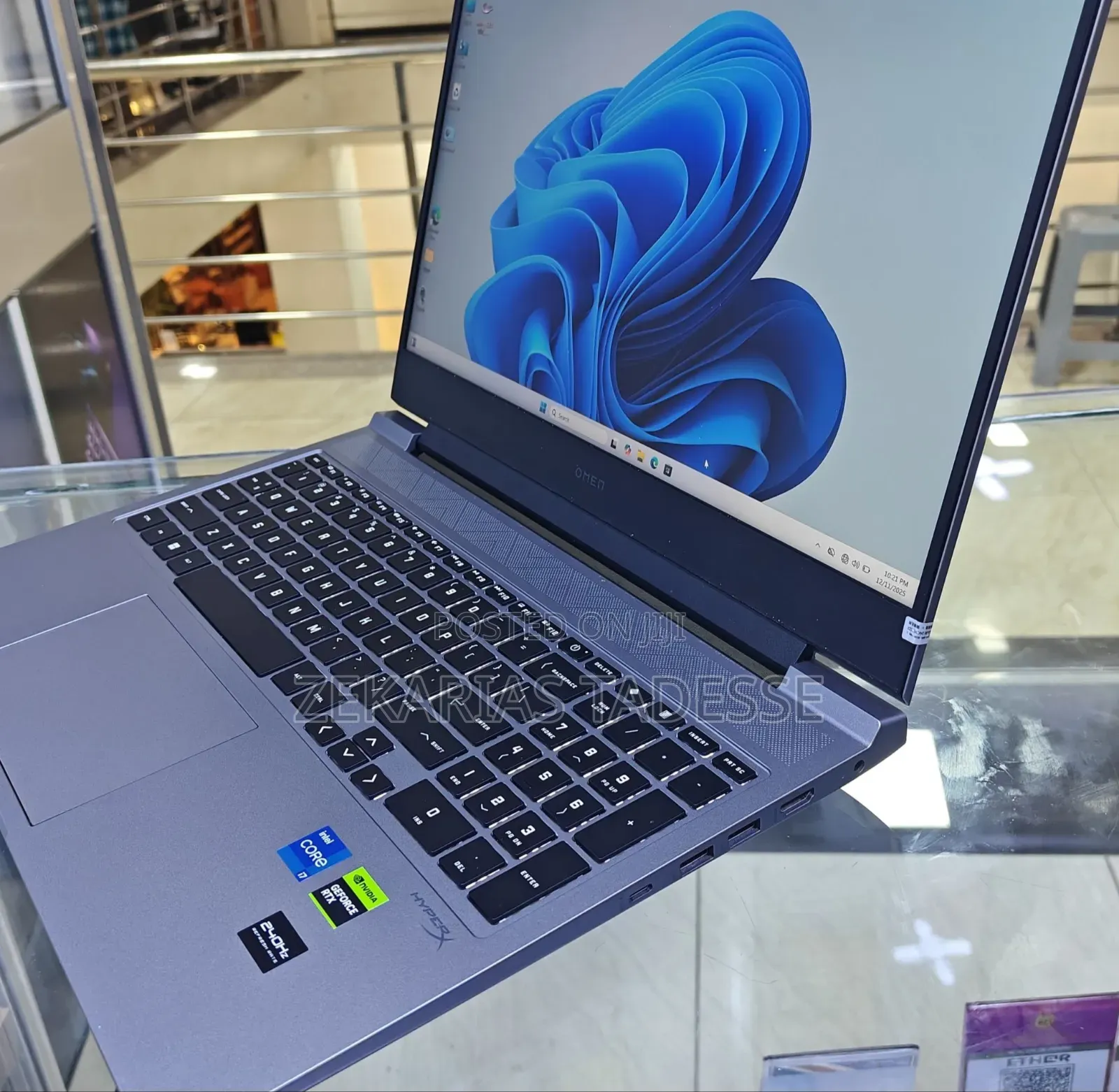 New Laptop HP Omen 16 16GB Intel Core I7 SSD 1T