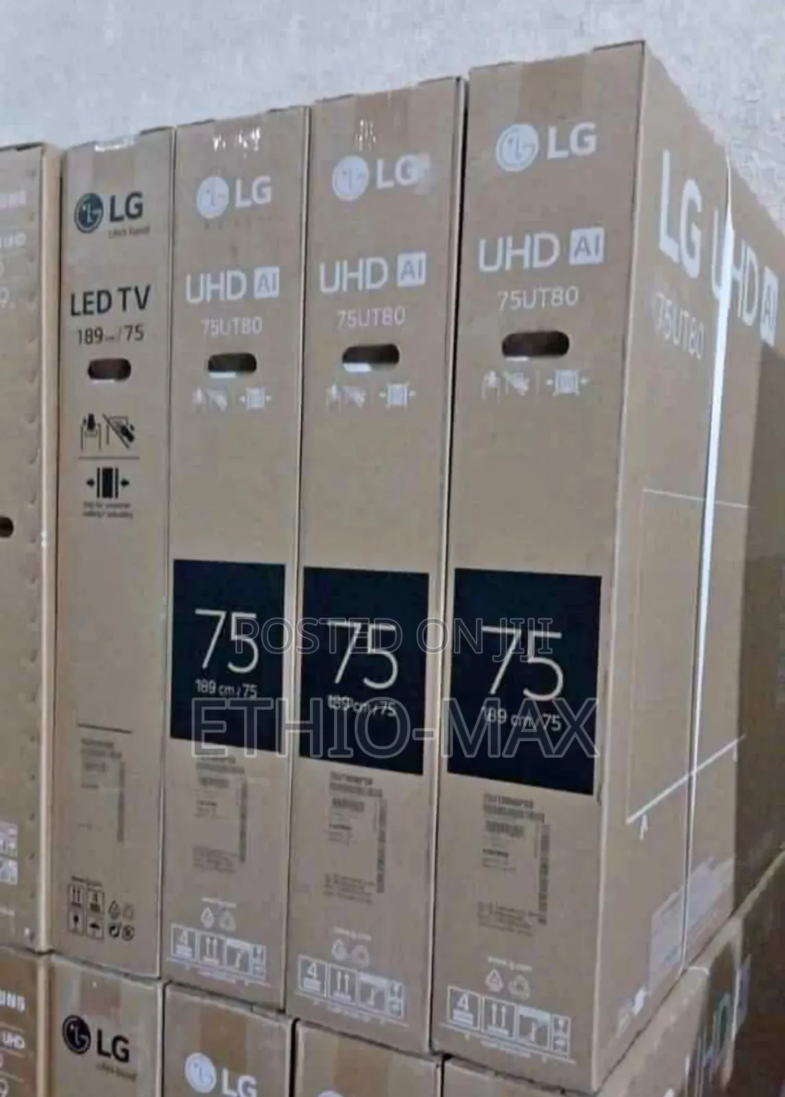 Lg Tv 75" Smart 4 K Uhd Tv