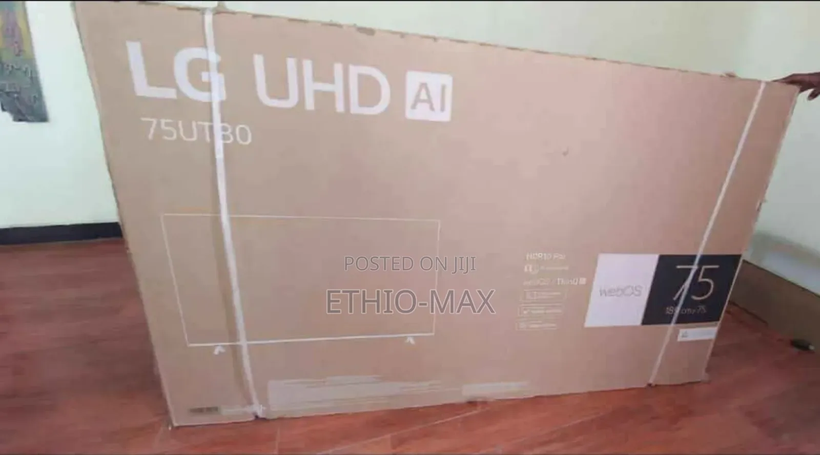 Lg Tv 75" Smart 4 K Uhd Tv