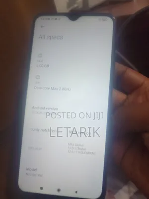 Xiaomi Redmi Note 9 4G 128 GB Black