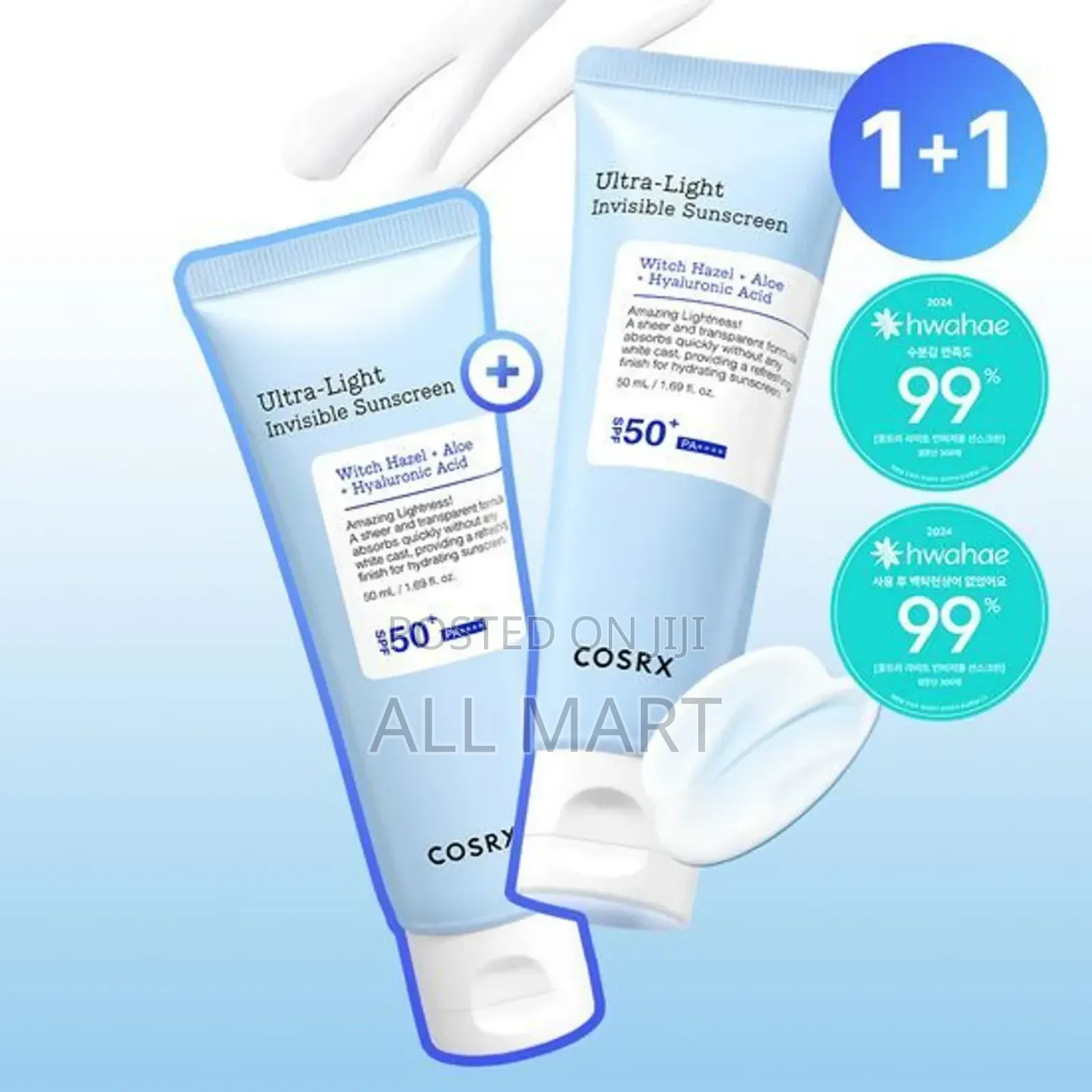 Cosrex Ultra Lightinvisible Sunscreen