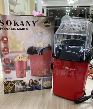 Photo - Sokany Electric Popcorn Machine