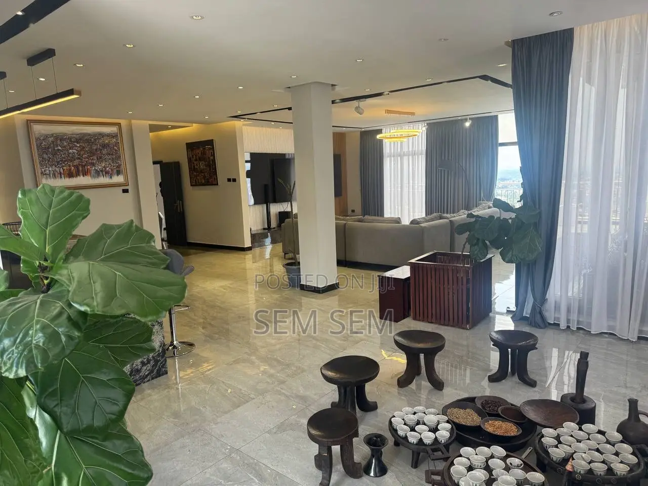 Furnished 1bdrm Apartment in Bole for sale