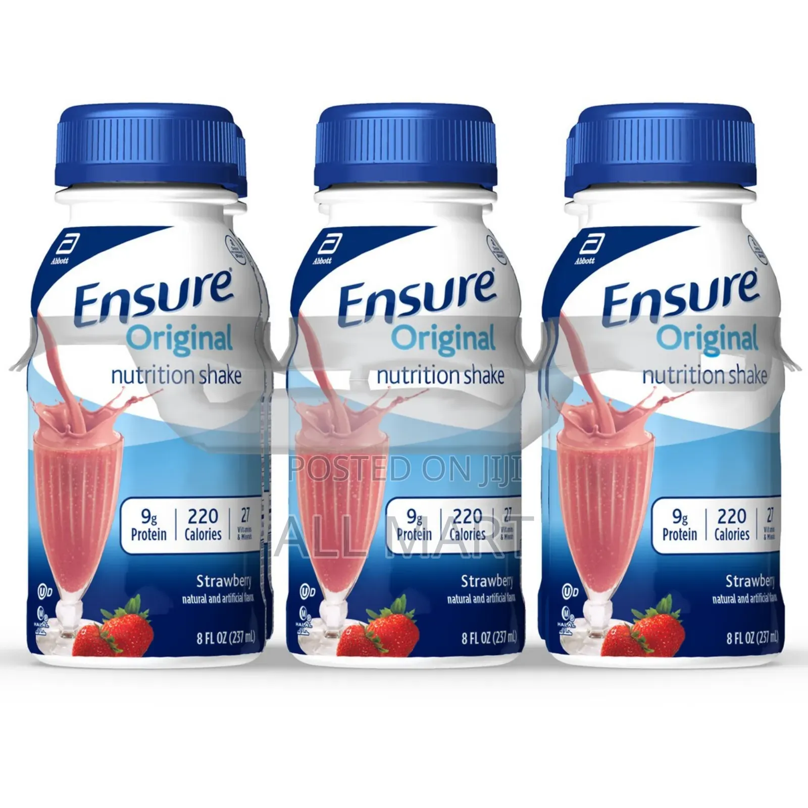 Ensure Meal Replacement Nutrition Shake, Dark Chocolate