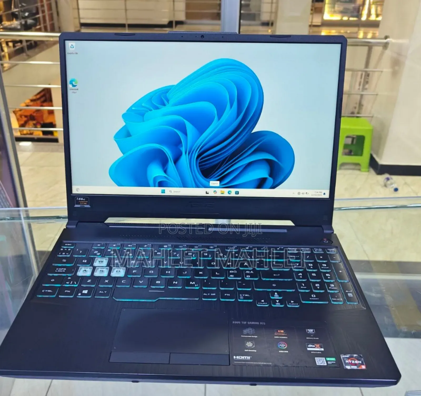 New Laptop Asus TUF Gaming A15 16GB AMD Ryzen 5 SSD 512GB