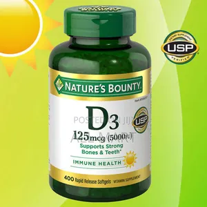 Photo - Nature Bounty D3 125mcg (5000iu)