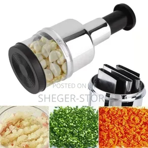 Orginal Manual Press-down Garlic And Vegetable Chopper Pro