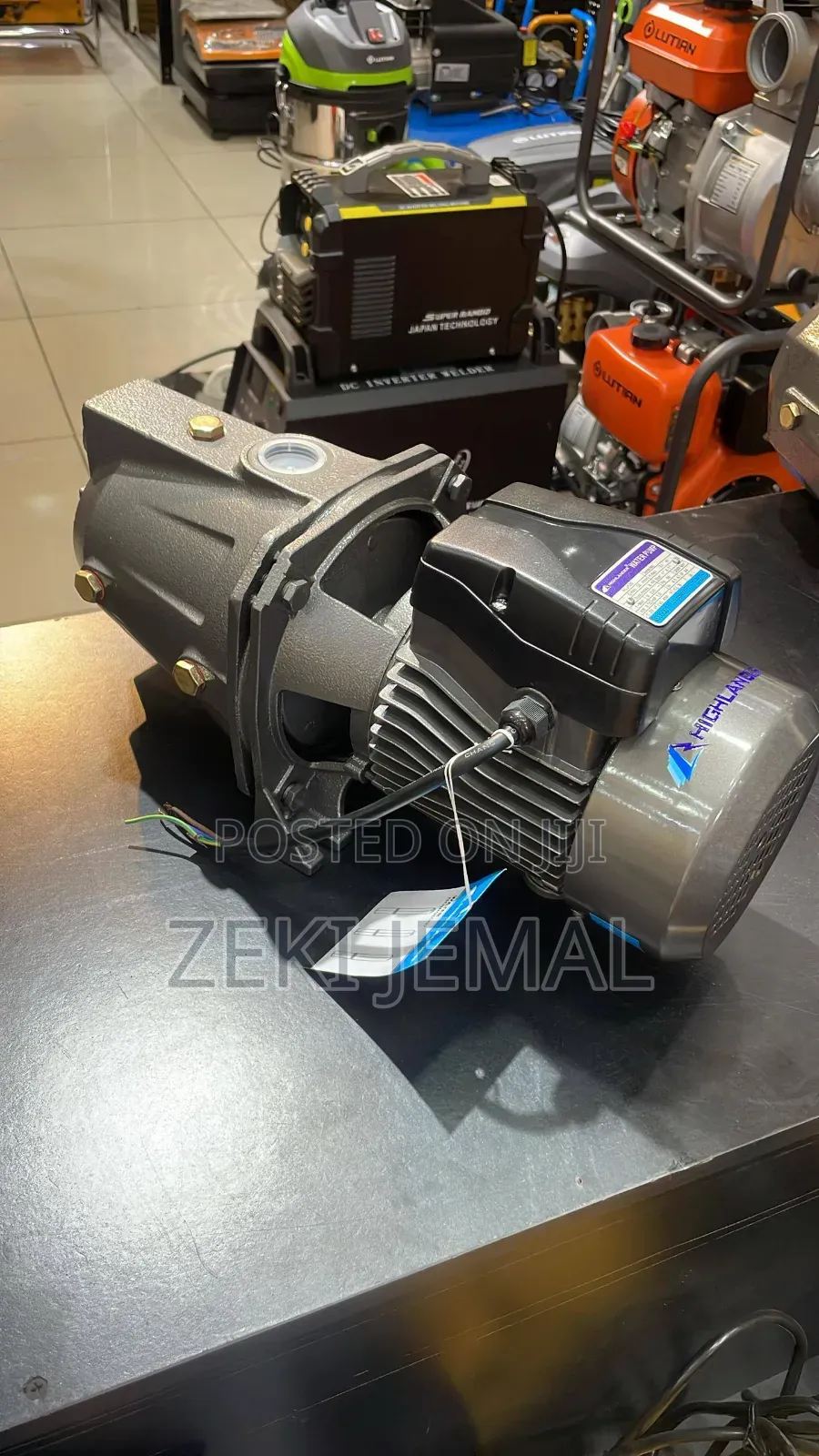 Italy Technology Jet Pump ጀት ፓንፕ 1hp 1.5hp 2hp