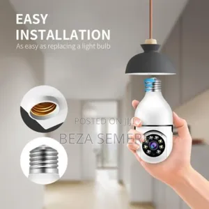 Photo - Rotating Bulbs Security Camera Aliblop