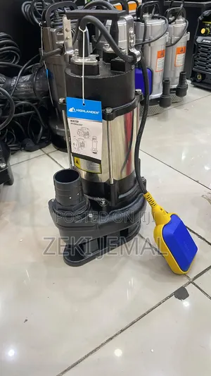 Sewage Pump Italy Technology የቆሻሻ ፓንፕ 1hp ሀይላንደር ብራንድ 100% Copper