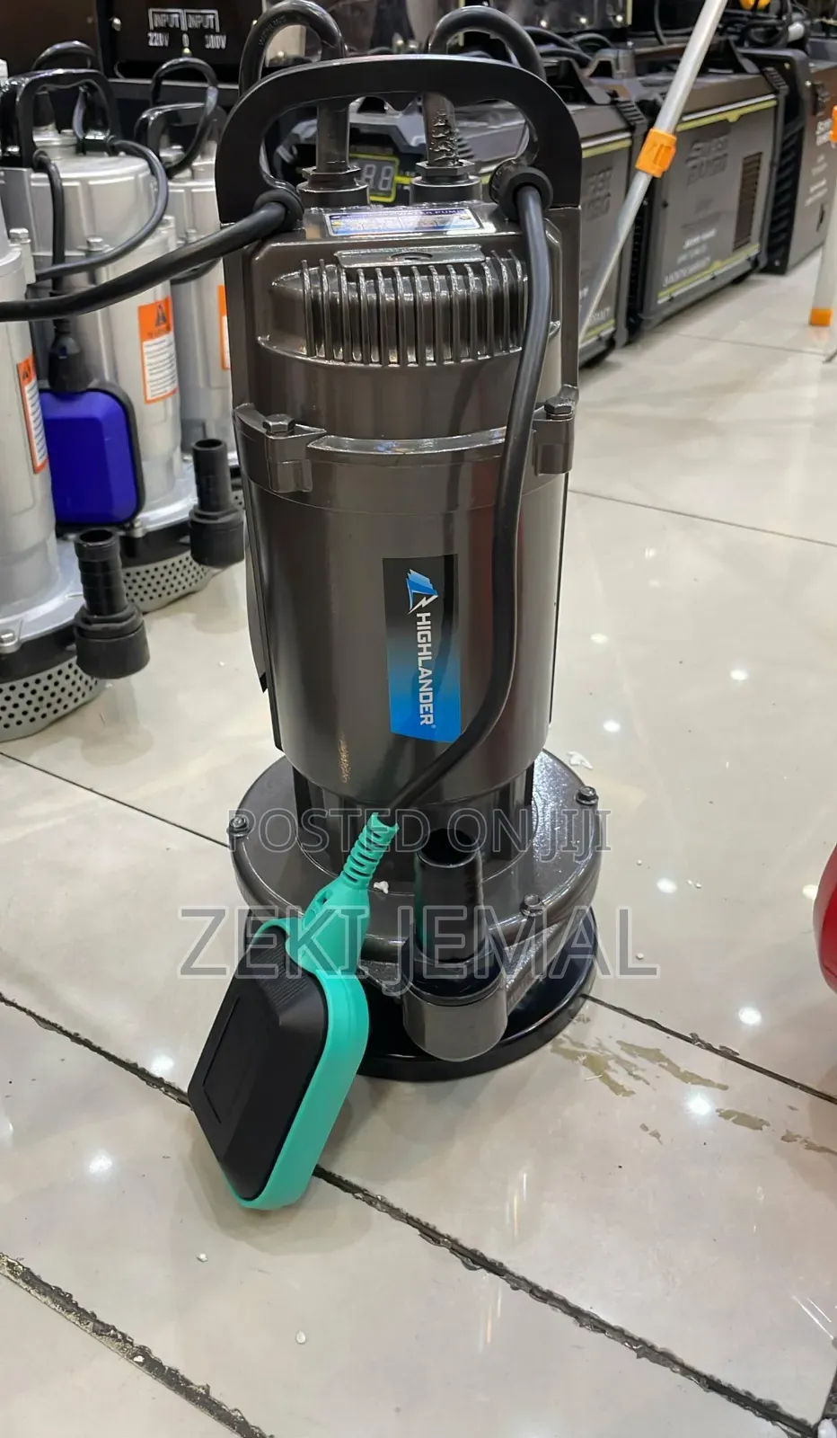 Sumbersubel Pump Italy Technology ሰመር ሰብል Qdx 1hp