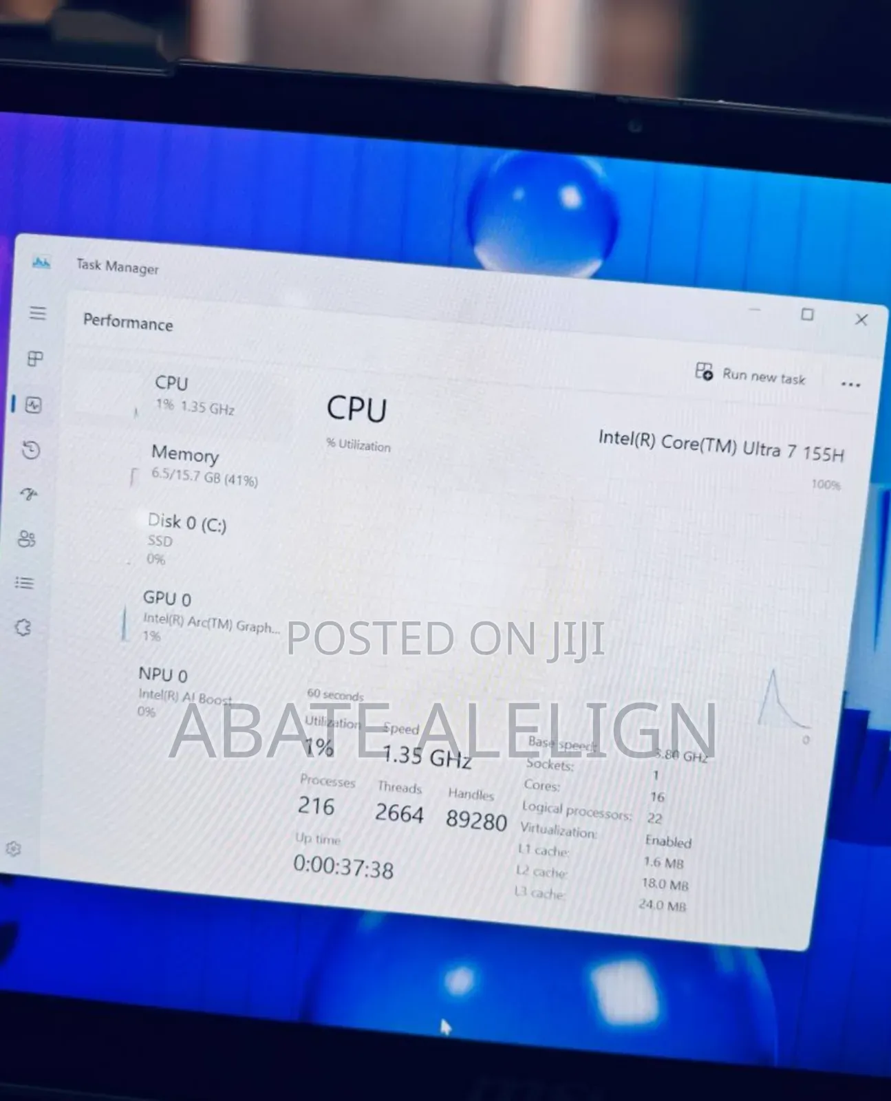 New Laptop MSI Summit E13 Flip Evo 16GB Intel Core Ultra 7 SSD 1T