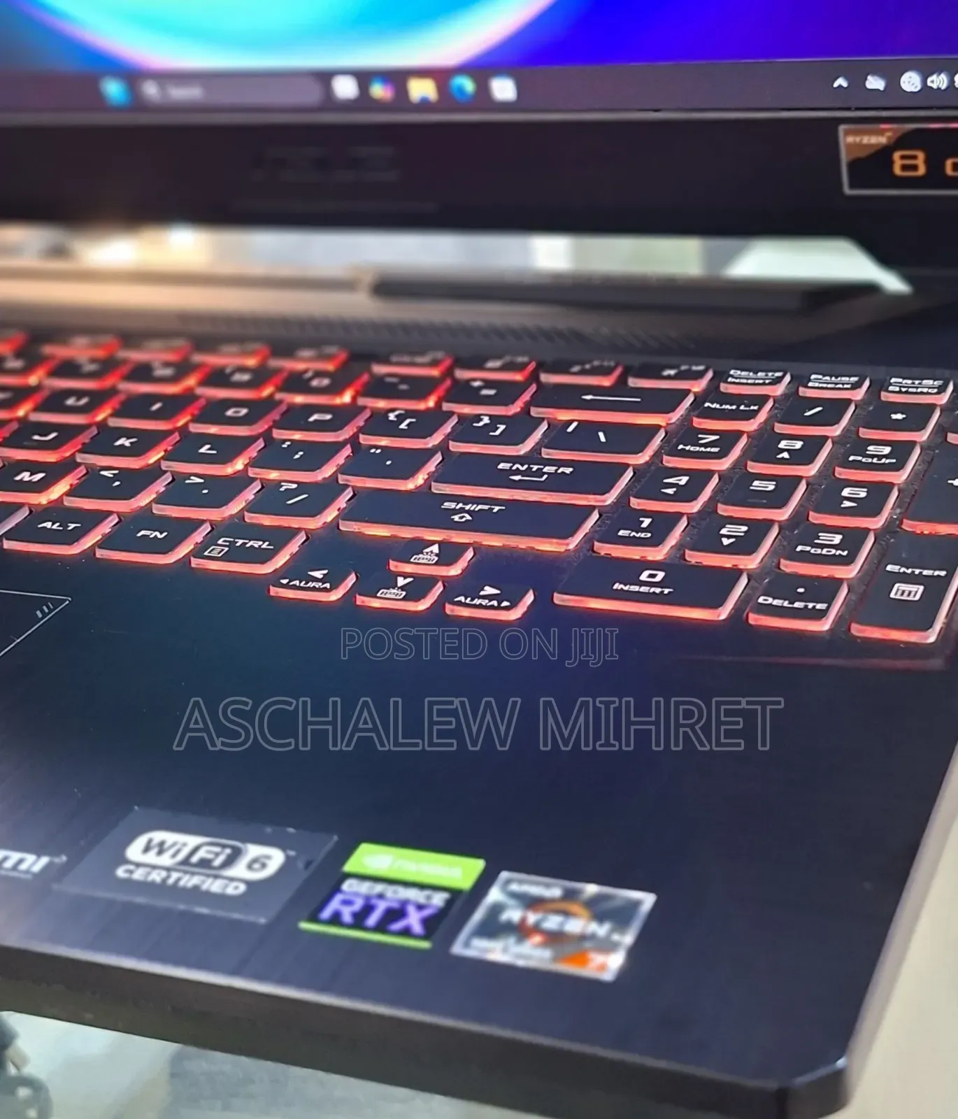 New Laptop Asus TUF Gaming A15 16GB AMD Ryzen 7 SSD 512GB