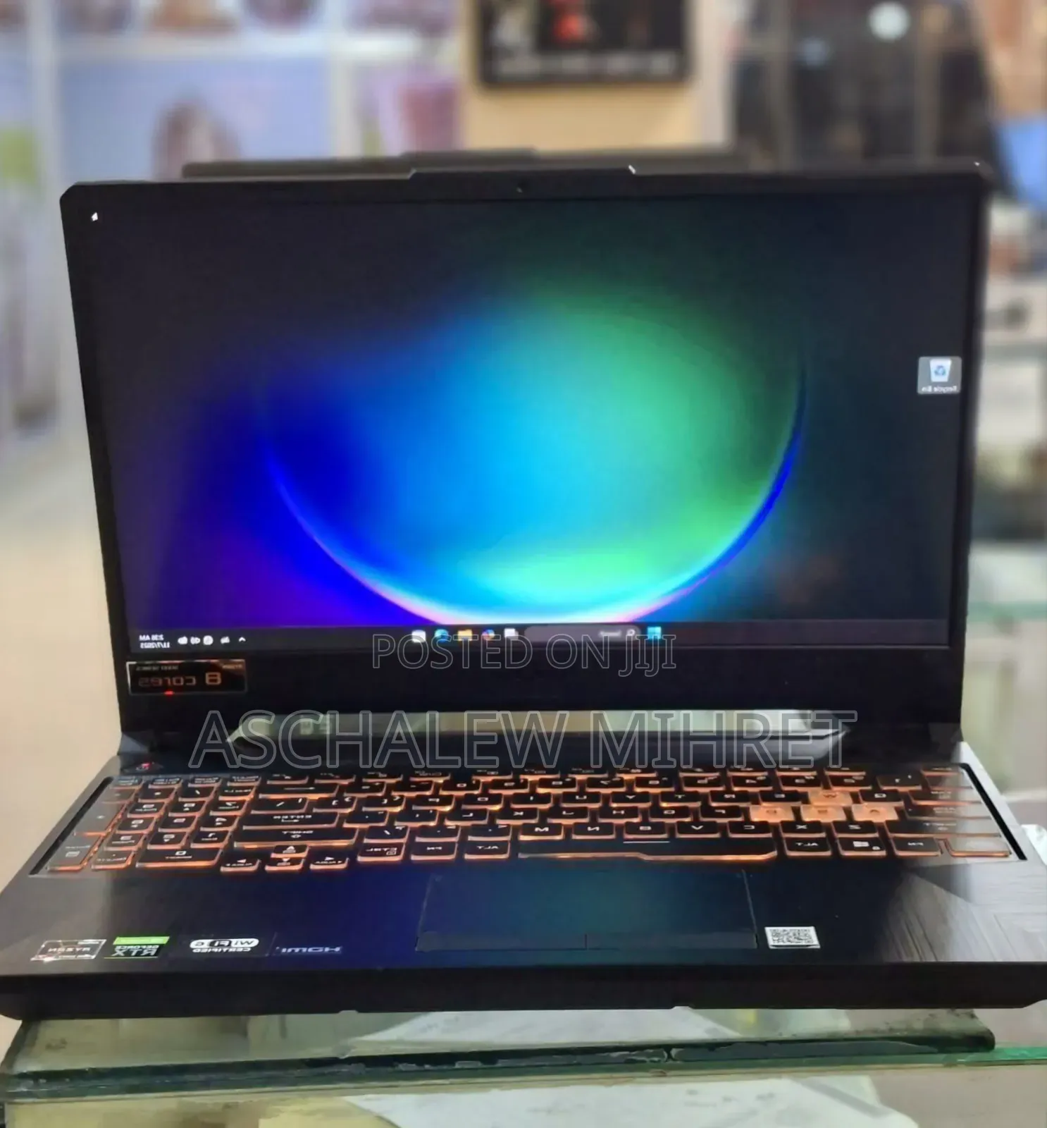 New Laptop Asus TUF Gaming A15 16GB AMD Ryzen 7 SSD 512GB