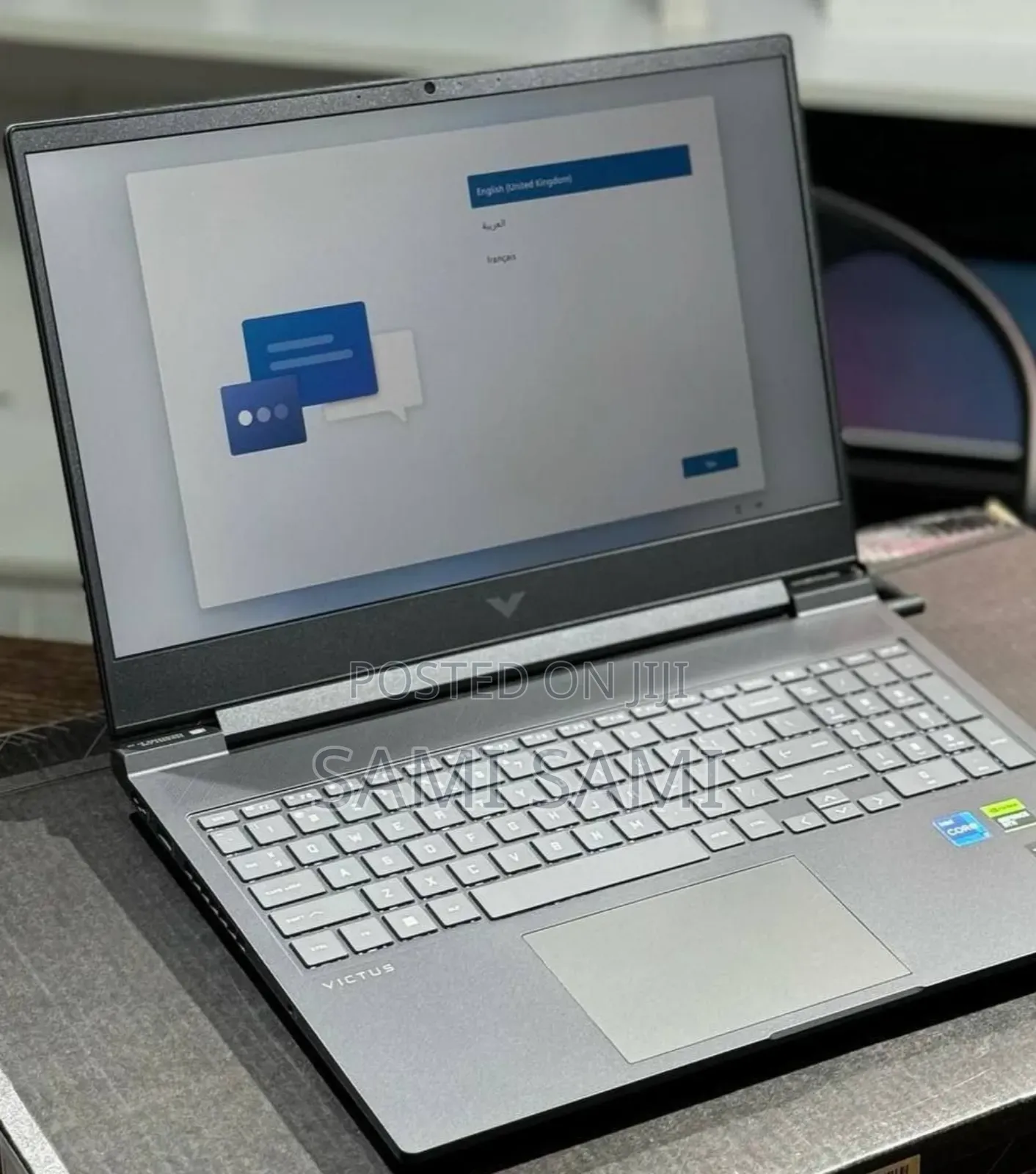 New Laptop HP Victus 16 16GB Intel Core I7 SSD 512GB