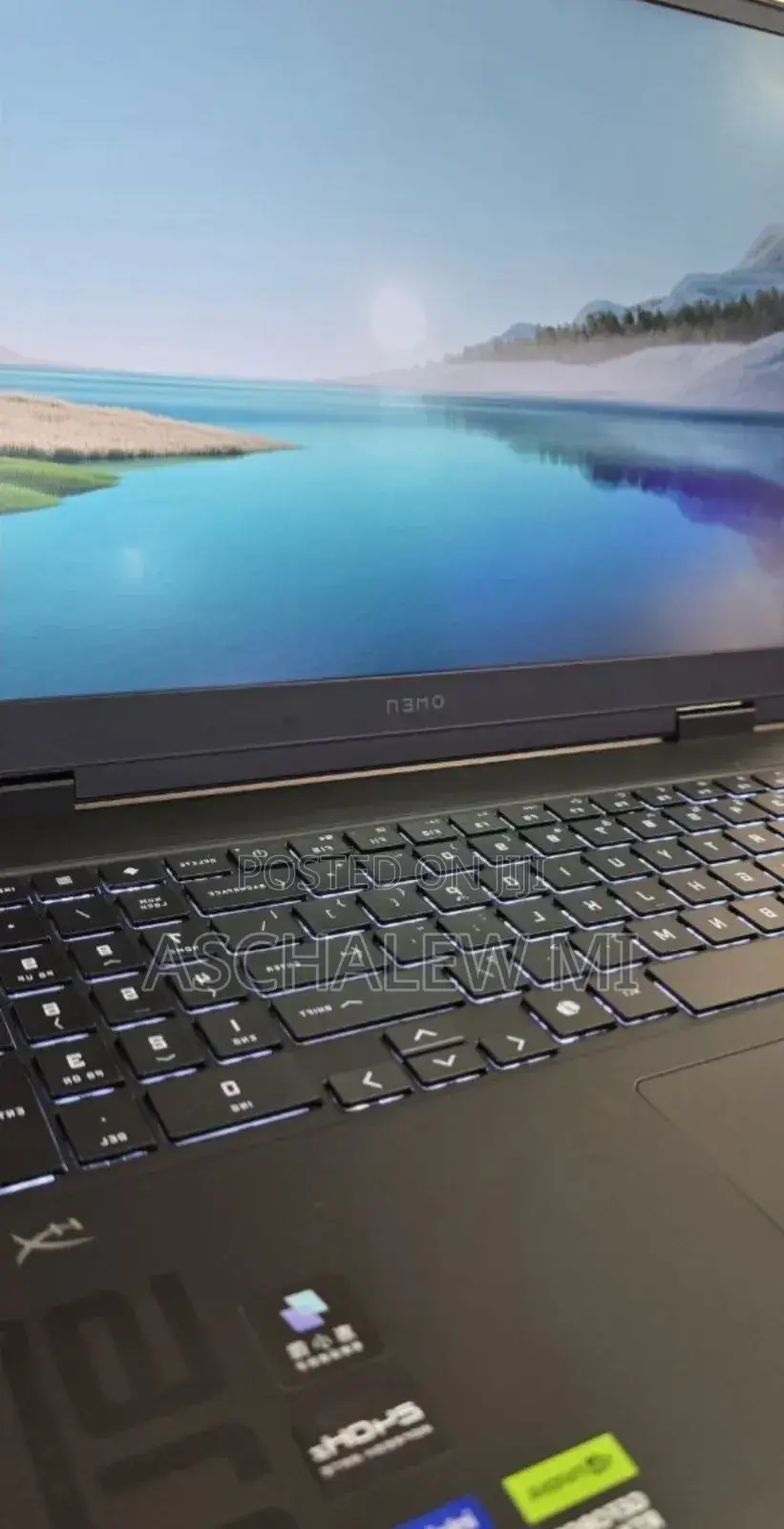 New Laptop HP Omen 16 16GB Intel Core i7 SSD 1T