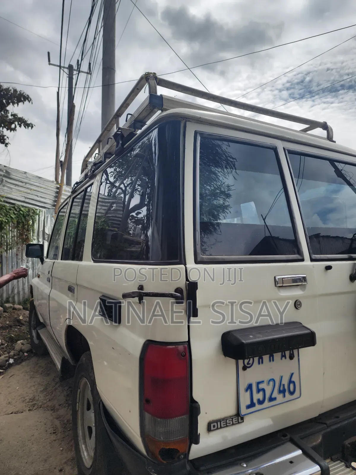 Toyota Land Cruiser 1994 White