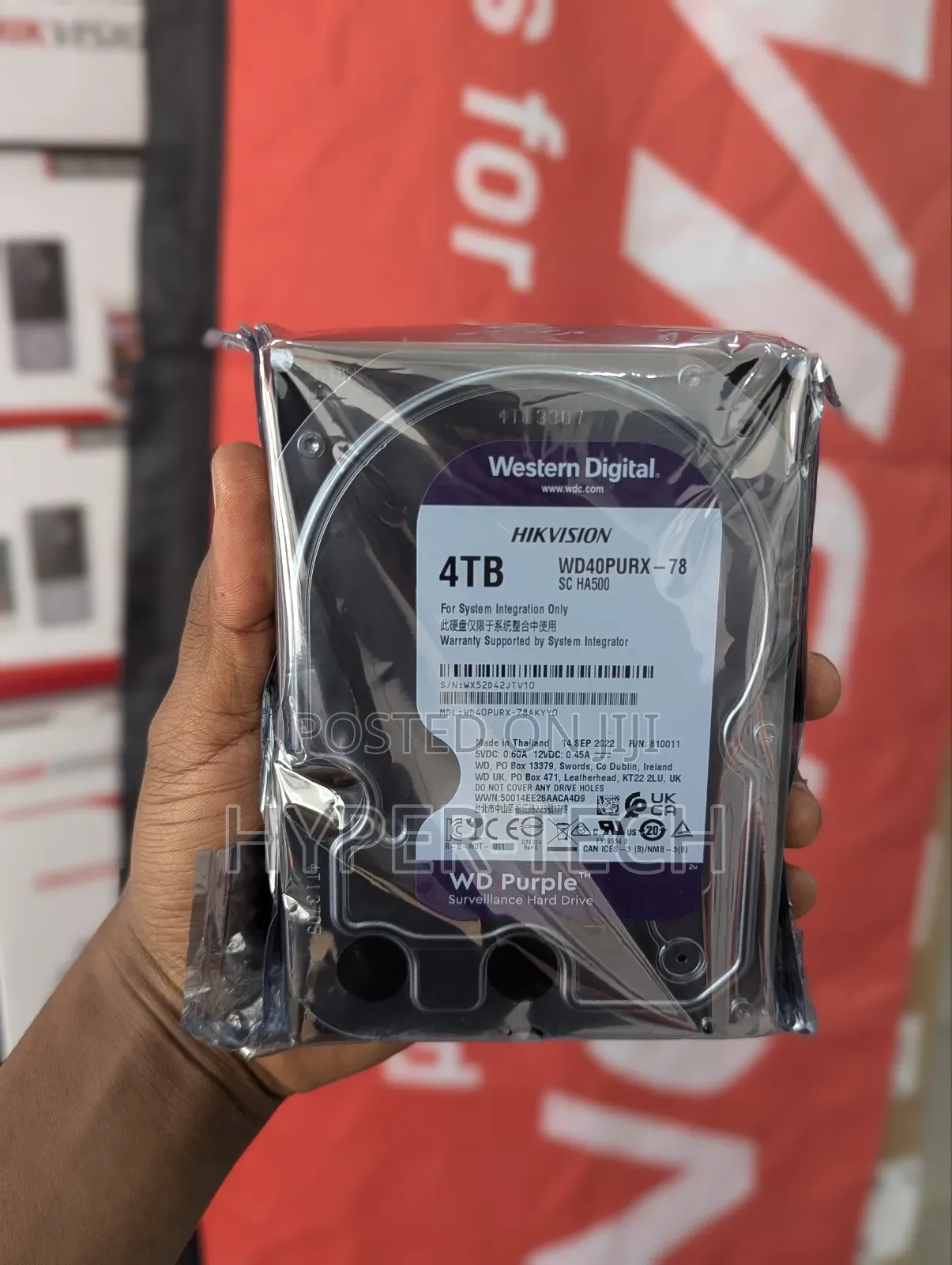 Wd Purple 4tb Hard Disk