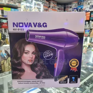Photo - የፀጉር ማድረጊያ ፎም Nova v G Hair Dryer