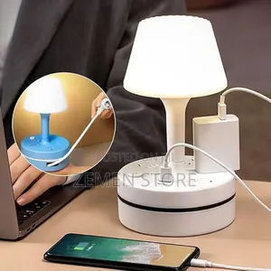 Photo - Multi-Function Table Lamp With Charging Socket ለስራ እና ለንባብ ተመራጭ!
