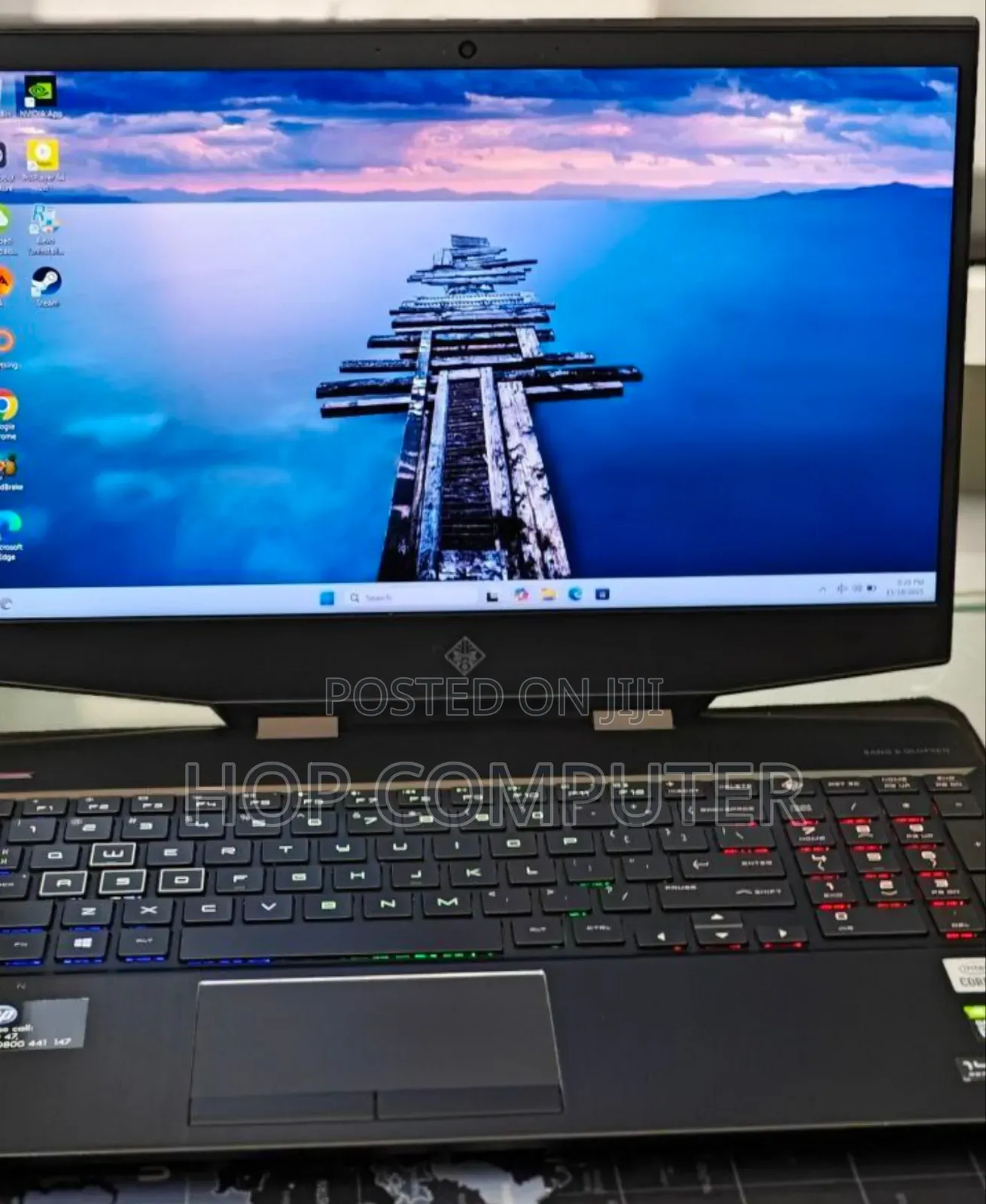 New Laptop HP Omen 16 16GB Intel Core I7 SSD 512GB