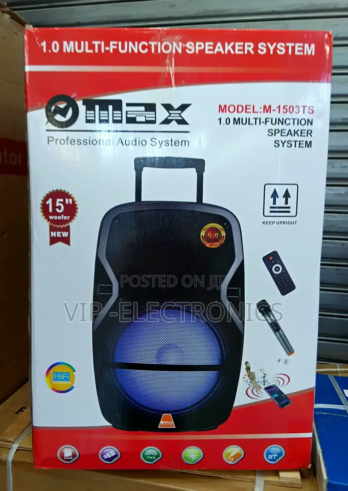 Max Sund Speakers 15inch