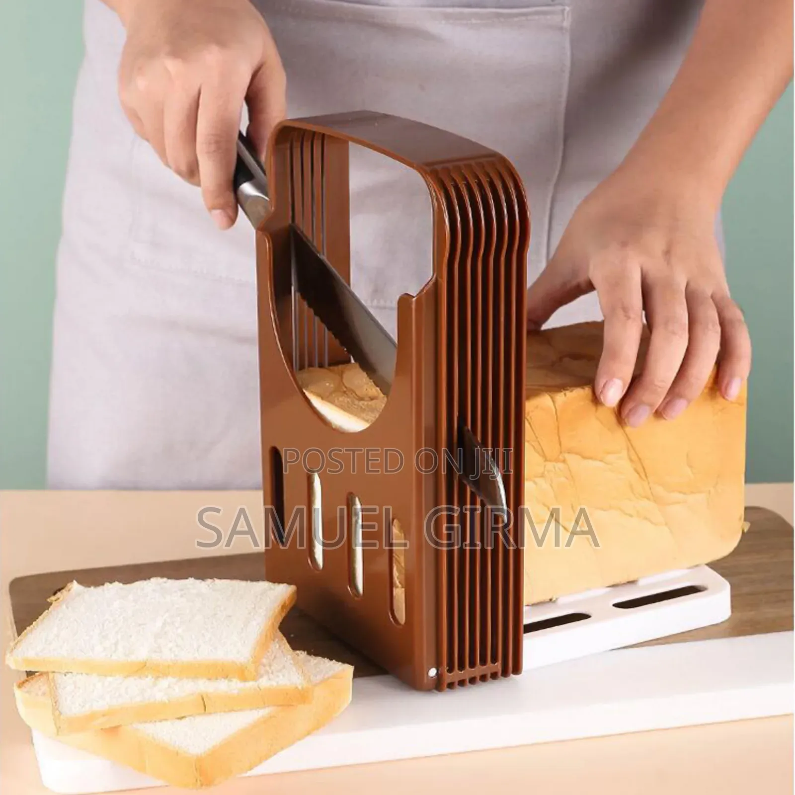 Foldable Plastic Cutting Tool Bread Slicer Cutter