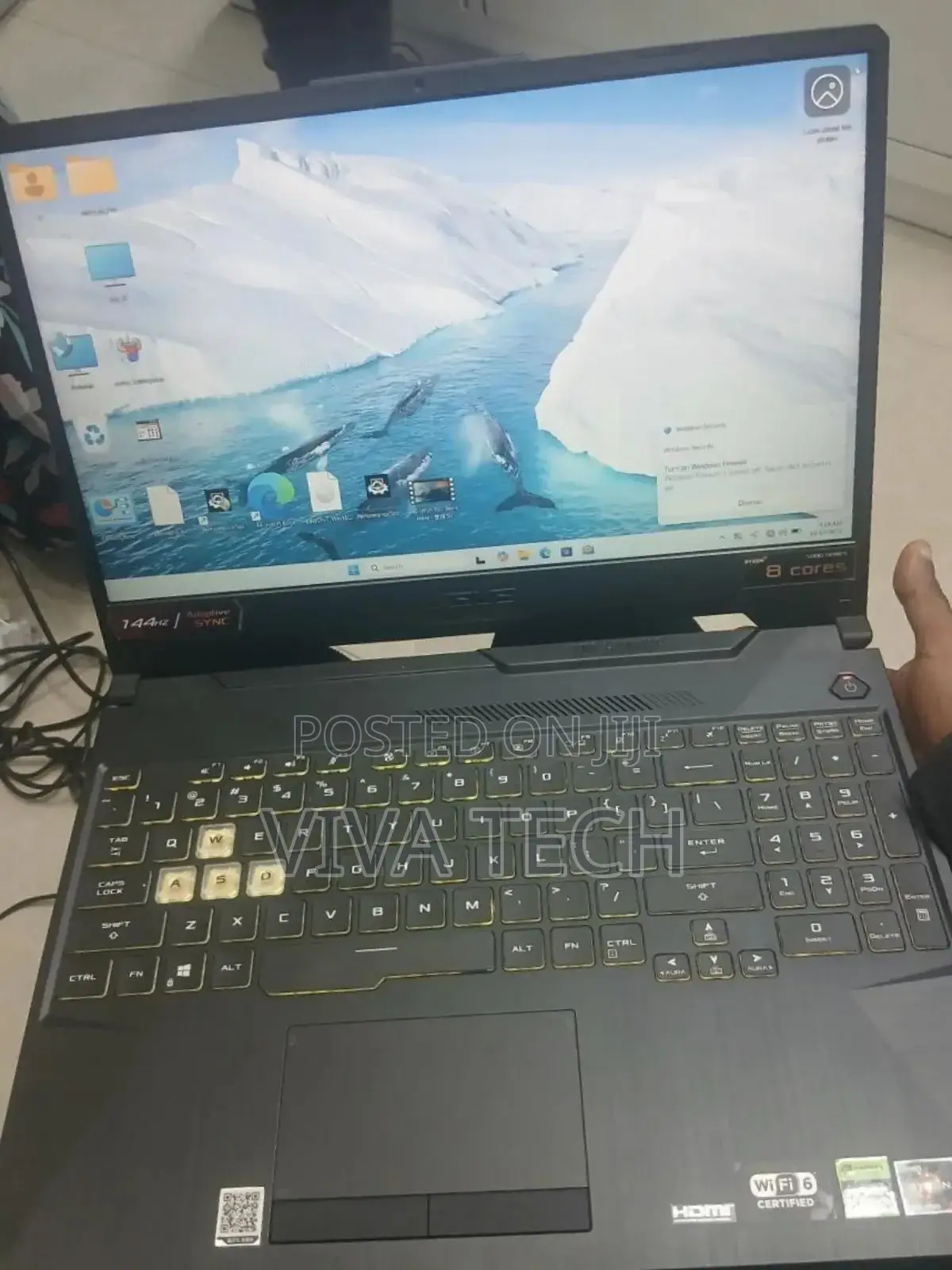 Laptop Asus TUF Gaming A15 16GB AMD Ryzen 7 SSD 512GB