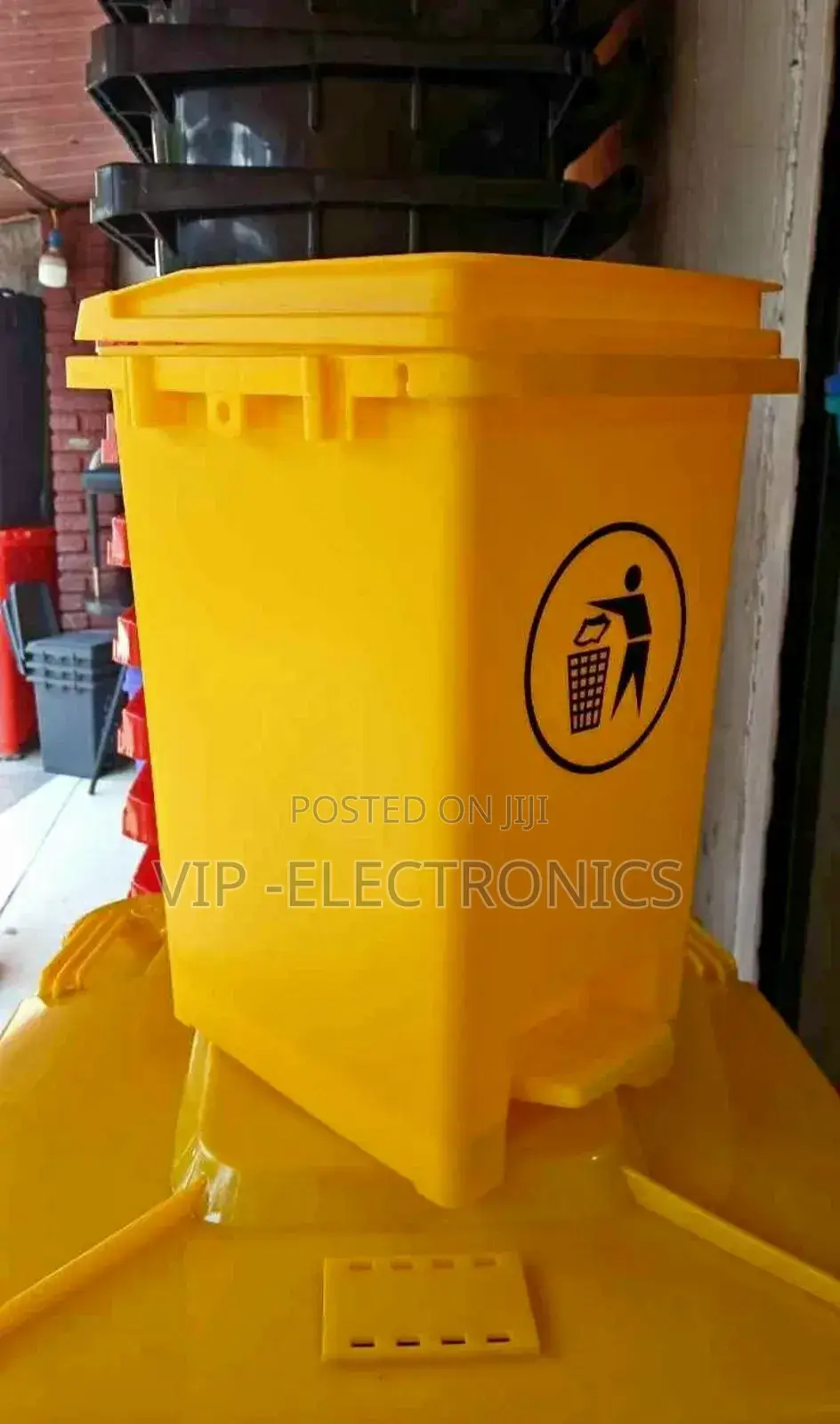 Dust Bintrash Box Garbage 20liter Berate የቆሻሻ ማጠራቀሚያ