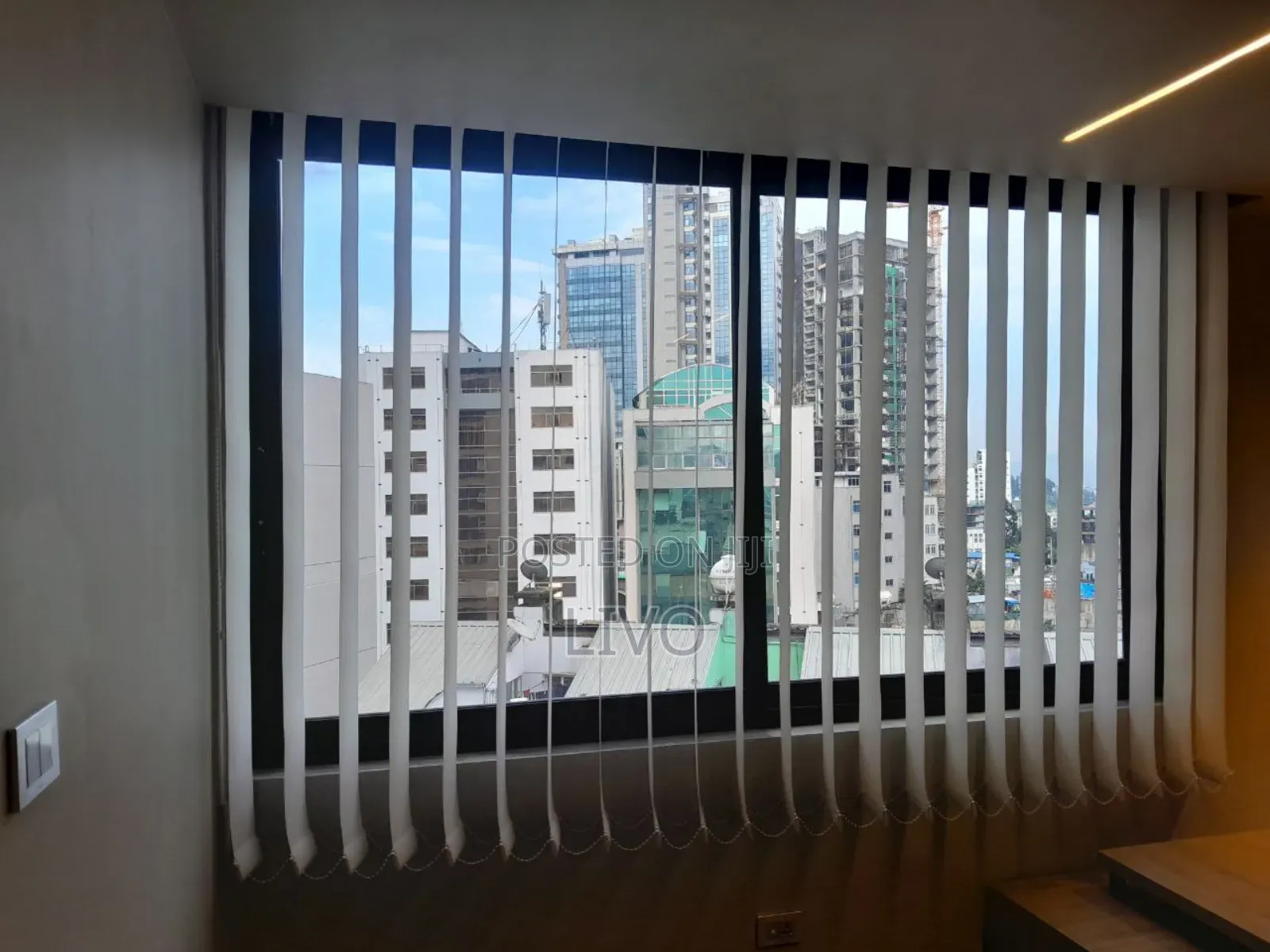 Curtains, መጋረጃ ,Office Curtains, Vertical Curtain Blind