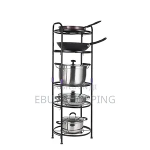 Photo - Industrial 5-Shelf Rolling Storage Organizer