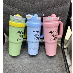 The Drink Go Tumbler - Handle and Straw Included