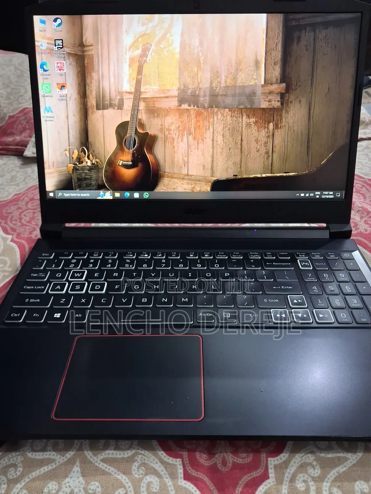 Laptop Acer Nitro 5 8GB AMD Ryzen 5 SSD 256GB