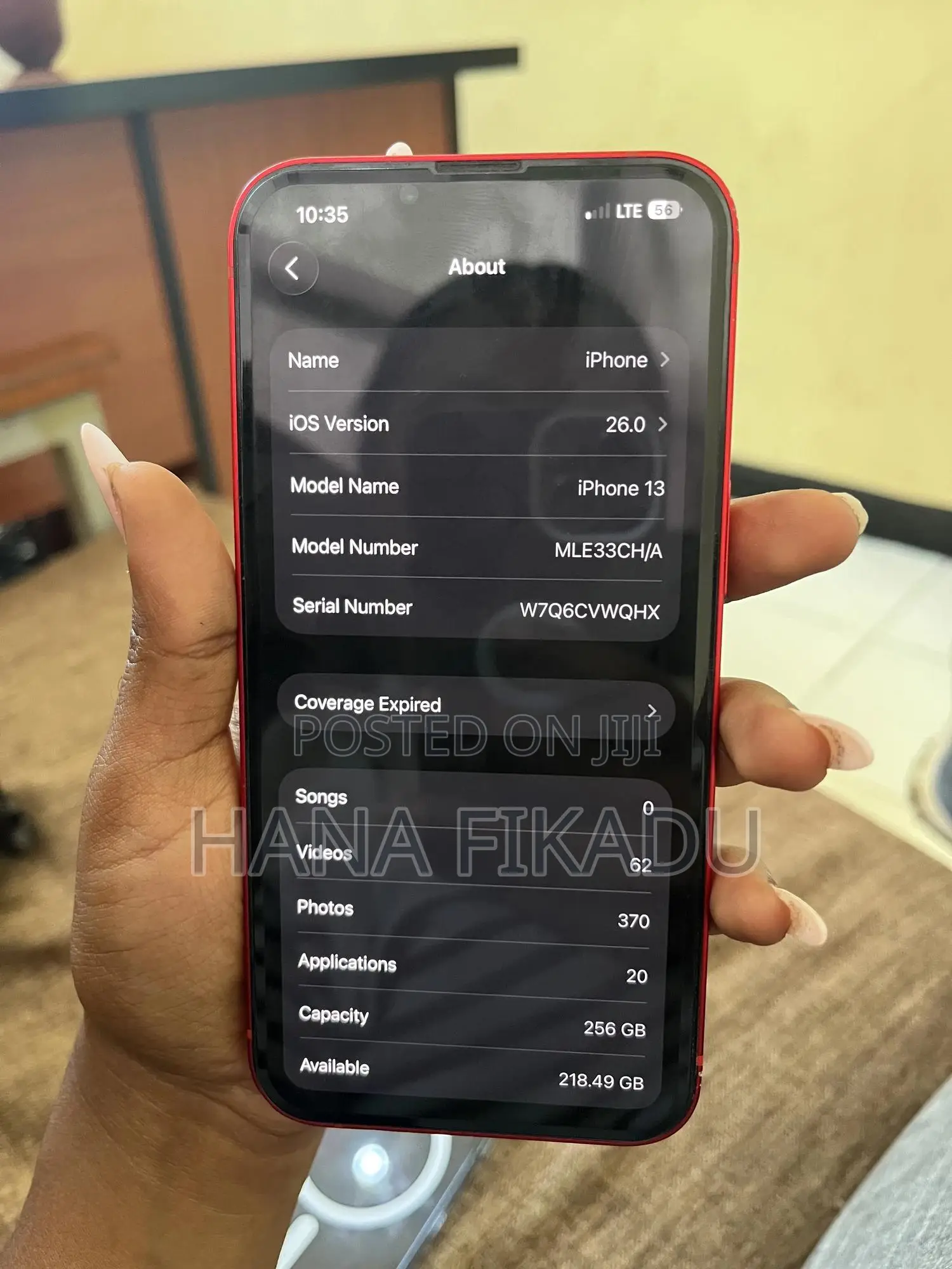 Apple iPhone 13 256 GB Red