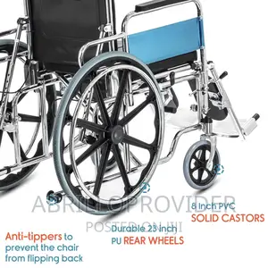 Recliner Cum Commode Wheelchair | Fold-Able Wheelchair |