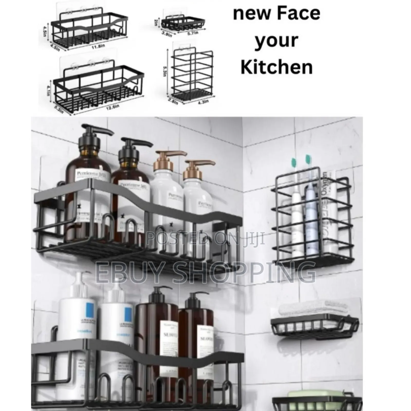 Modular Steel Storage Rack Set | Maximize Your Vertical Space