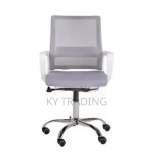 Comfortable Secretary Chair (Full Gray)