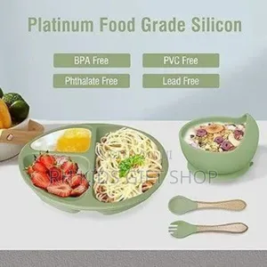 6 Piece Baby Silicone Feeding Set