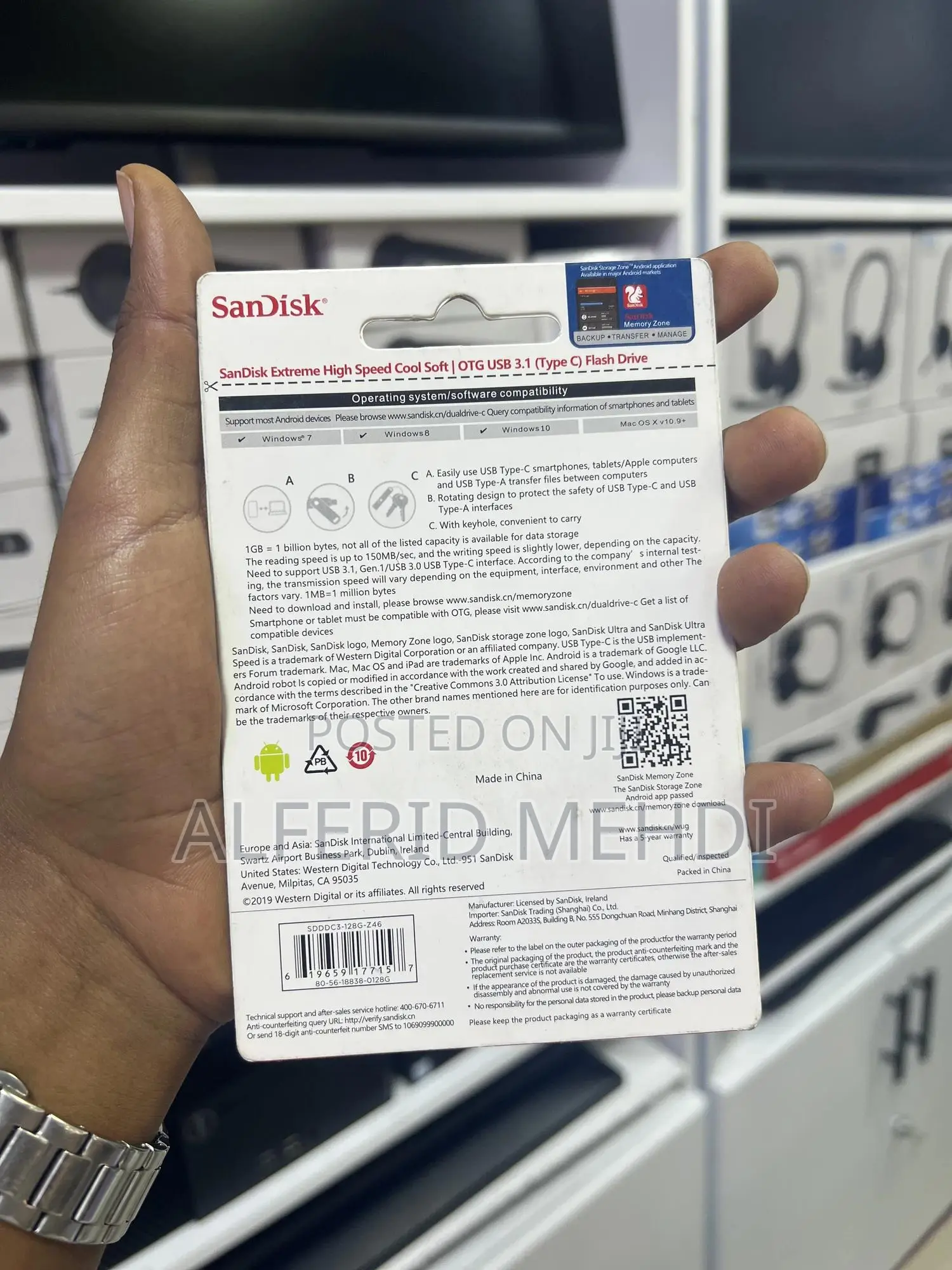 Sandisk 256gb Flash Original