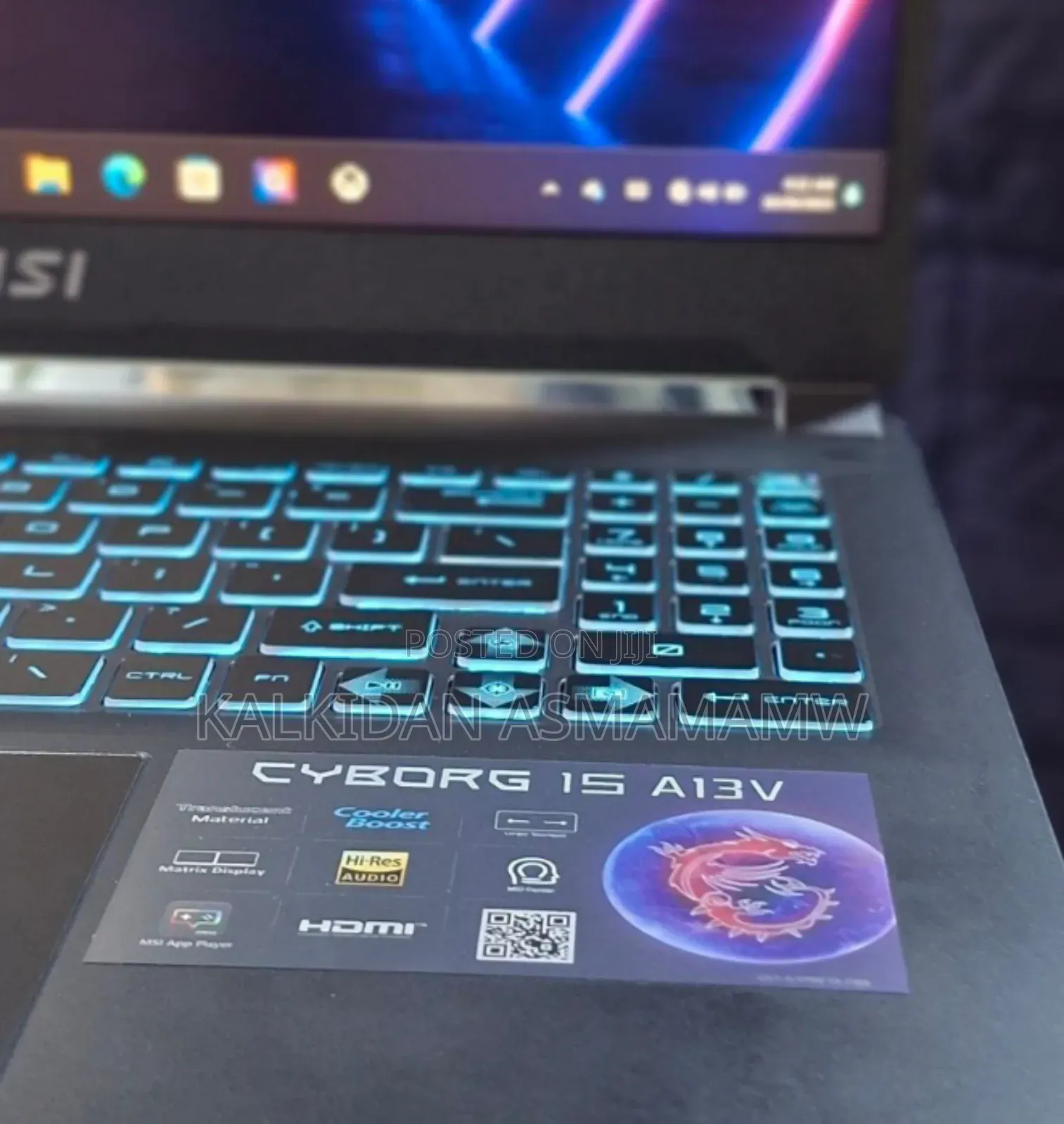 New Laptop MSI GF63 16GB Intel Core I7 SSD 512GB