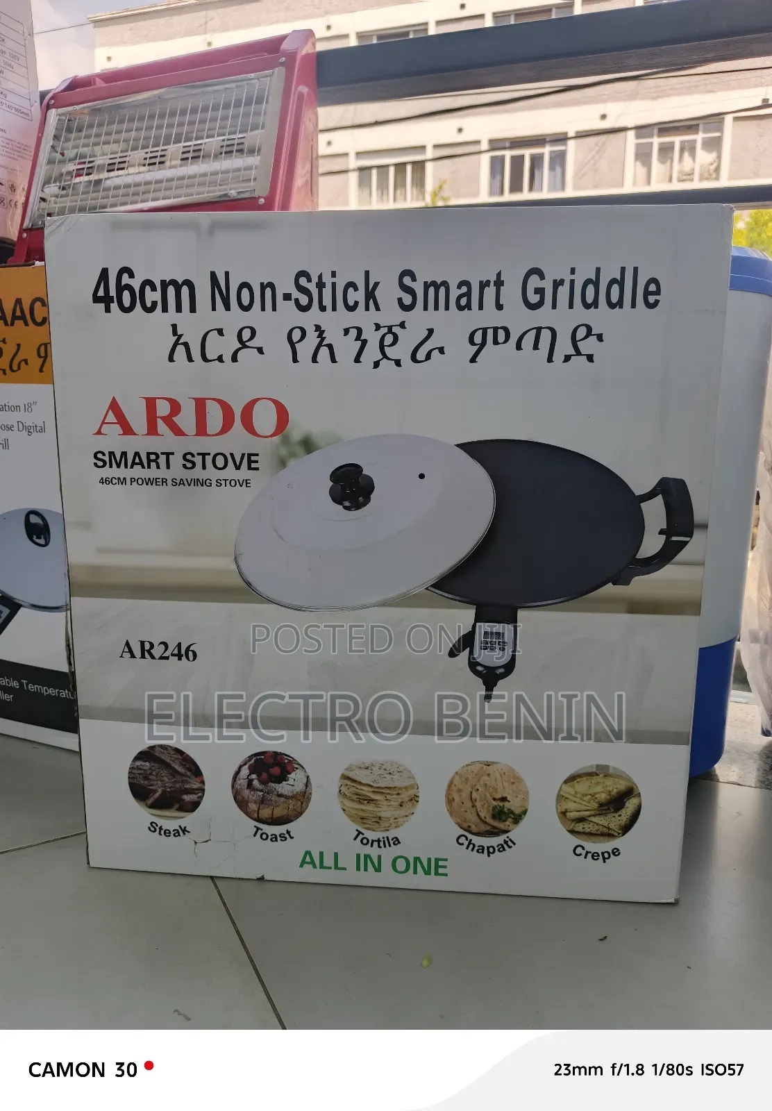 Non _Stick Smart Griddle
