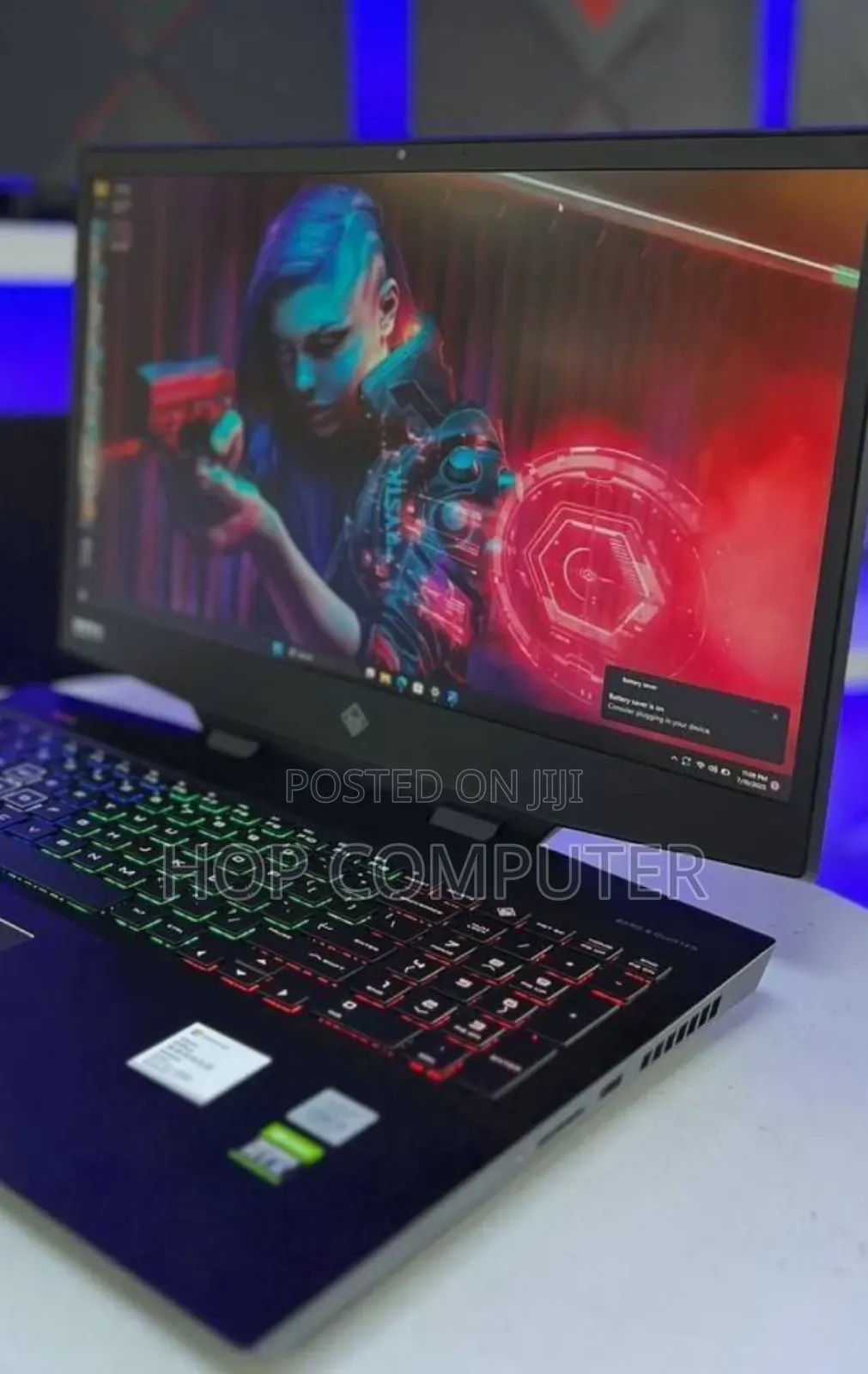 New Laptop HP Omen 15 16GB Intel Core I9 SSD 512GB